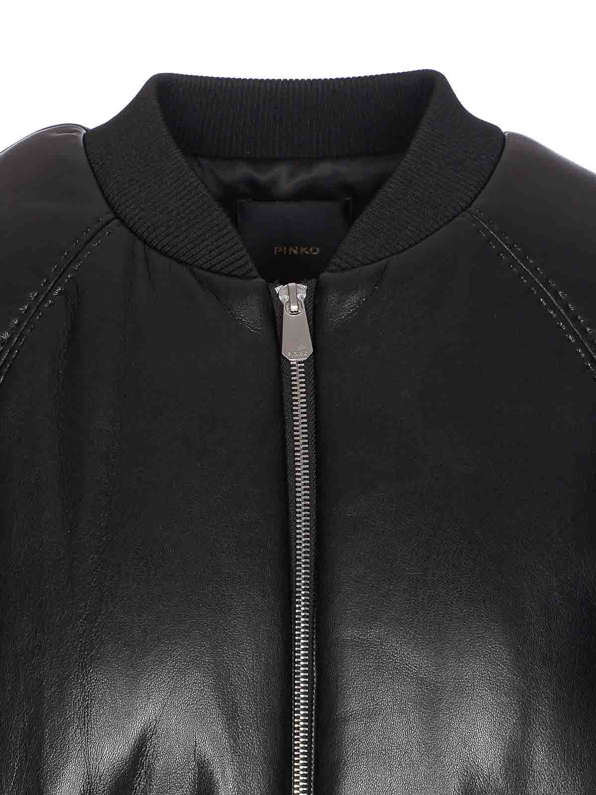 Pinko Brodo Bomber In Black