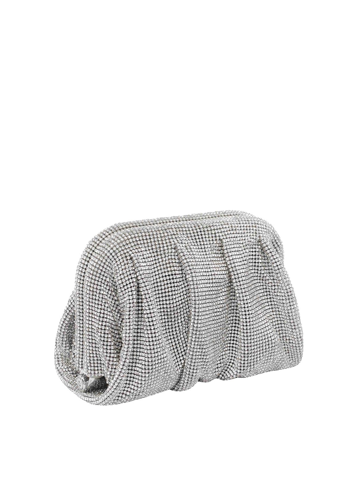 Benedetta Bruzziches Venus La Petito Pochette In Silver