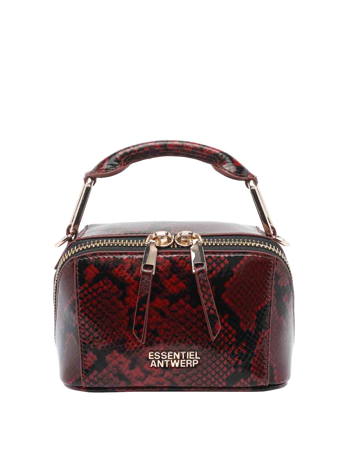 Essentiel Antwerp Mini Irona Handbag In Red