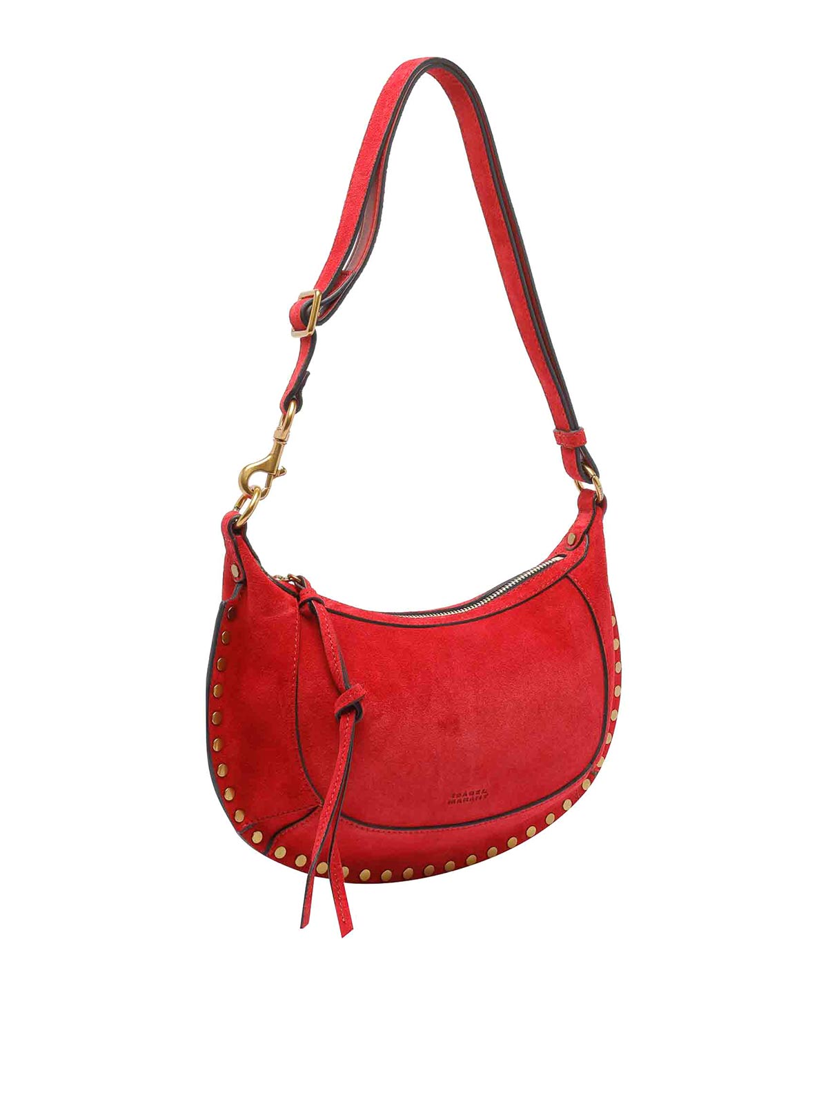 Isabel Marant Crossbody Bag With Adjustable Strap And Knot In Red