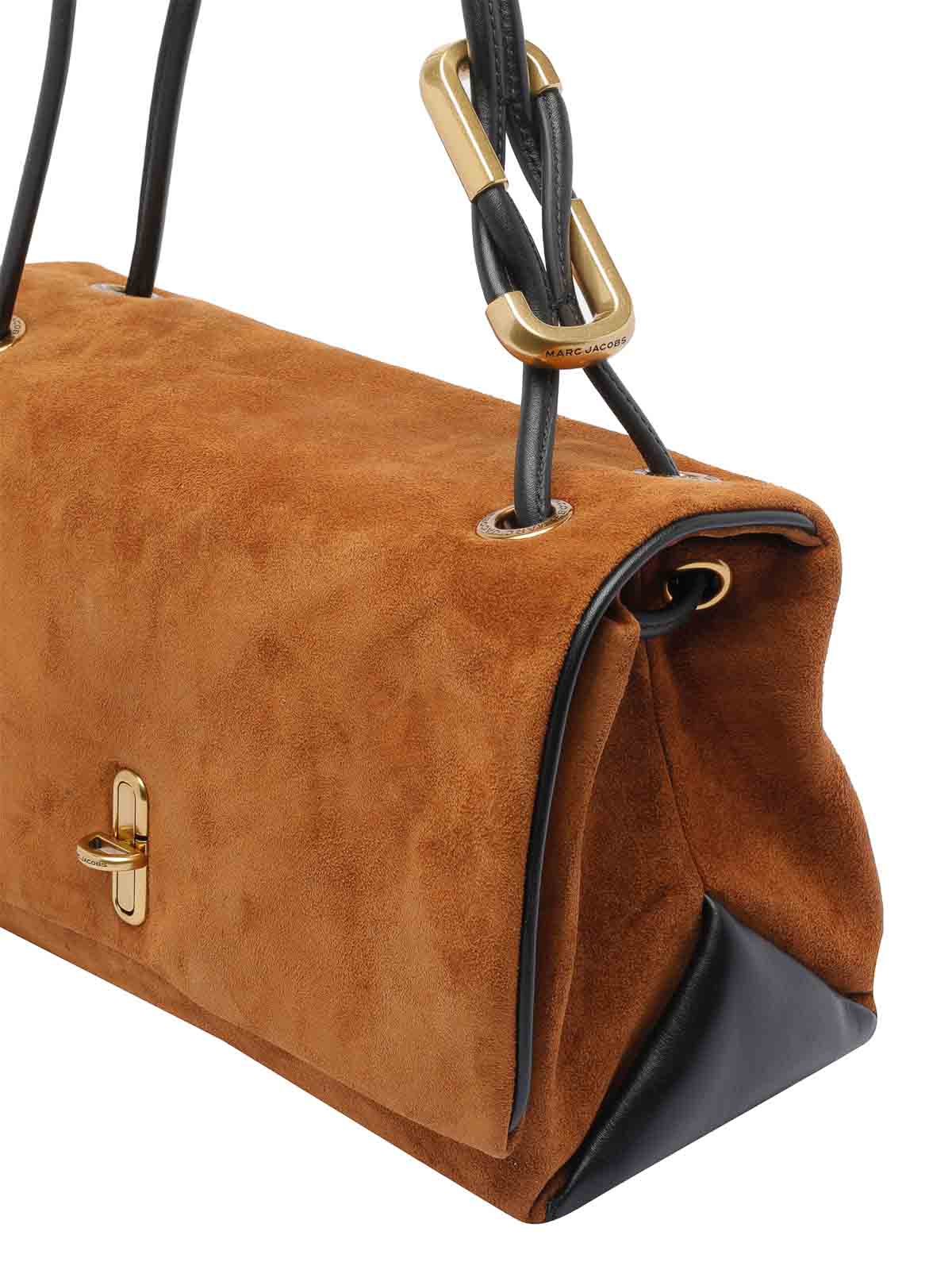 Marc Jacobs The Large Dual Shoulder Bag In Sand