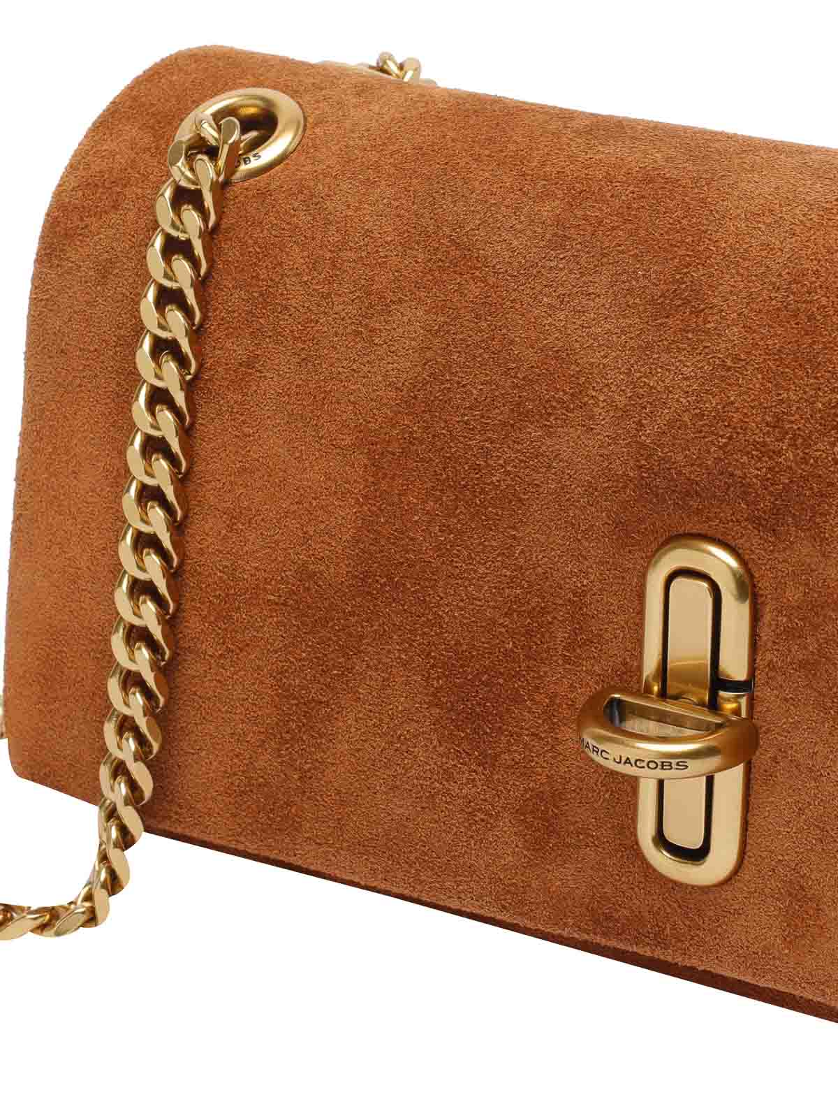 Marc Jacobs The Dual Chain Mini Bag In Sand
