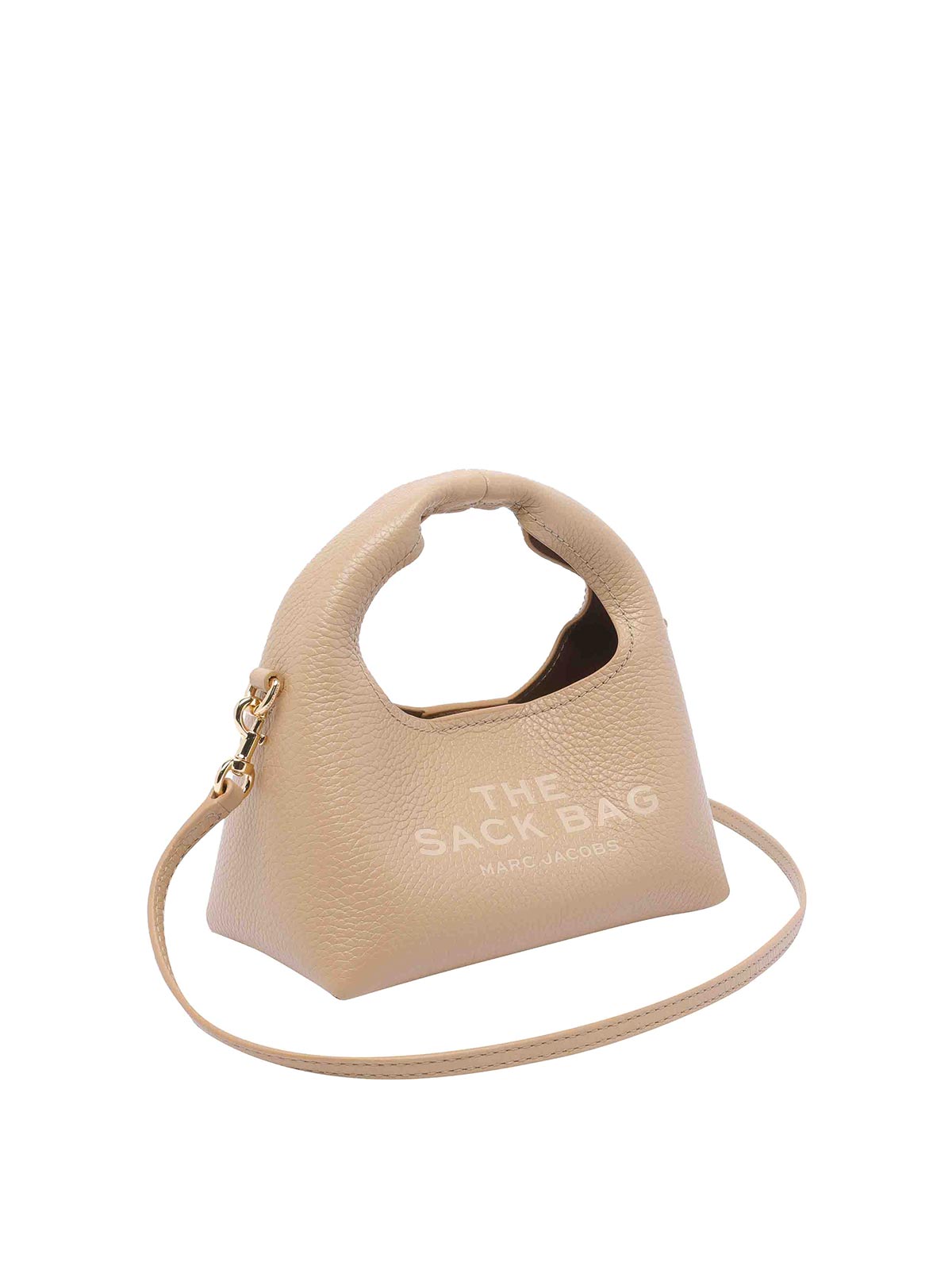 Marc Jacobs The Micro Crossbody Sack Bag In Sand