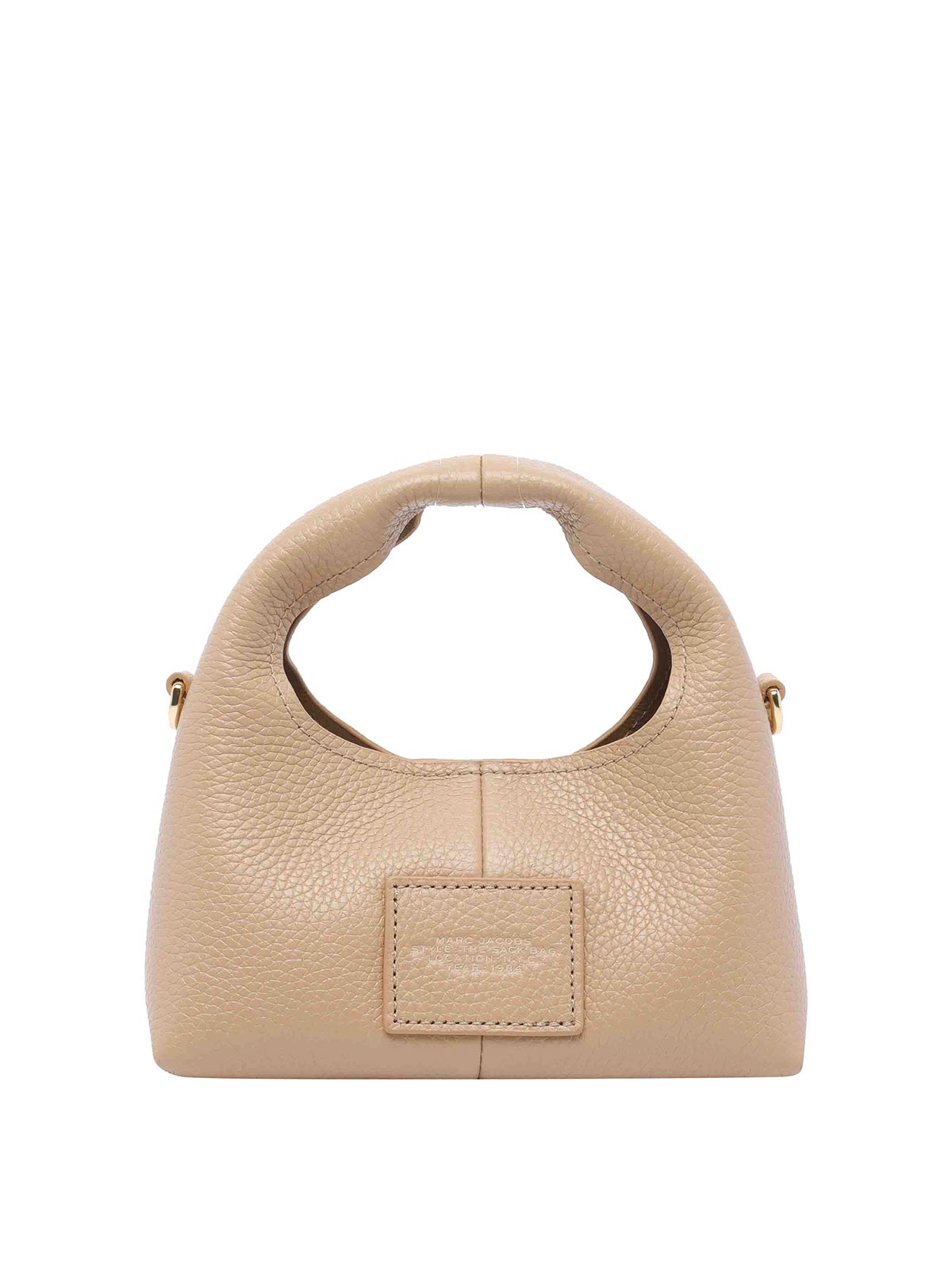 Marc Jacobs The Micro Crossbody Sack Bag In Sand