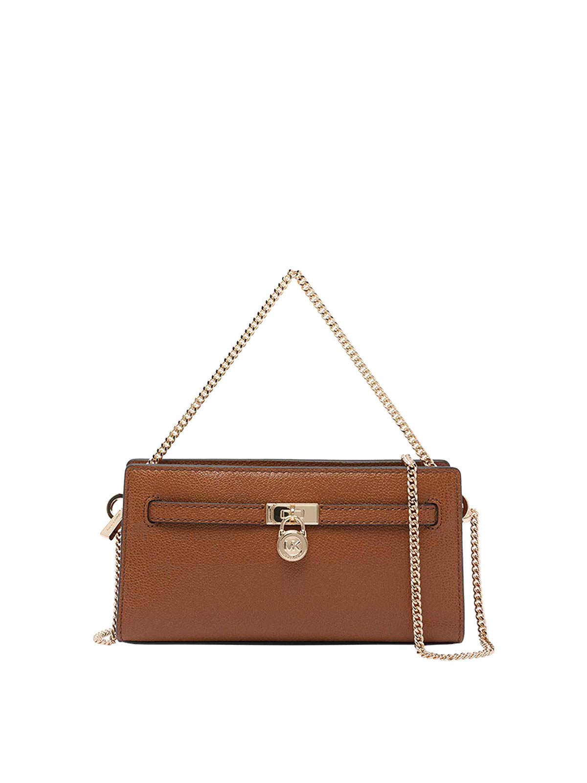 Michael Michael Kors Hamilton Shoulder Bg In Brown