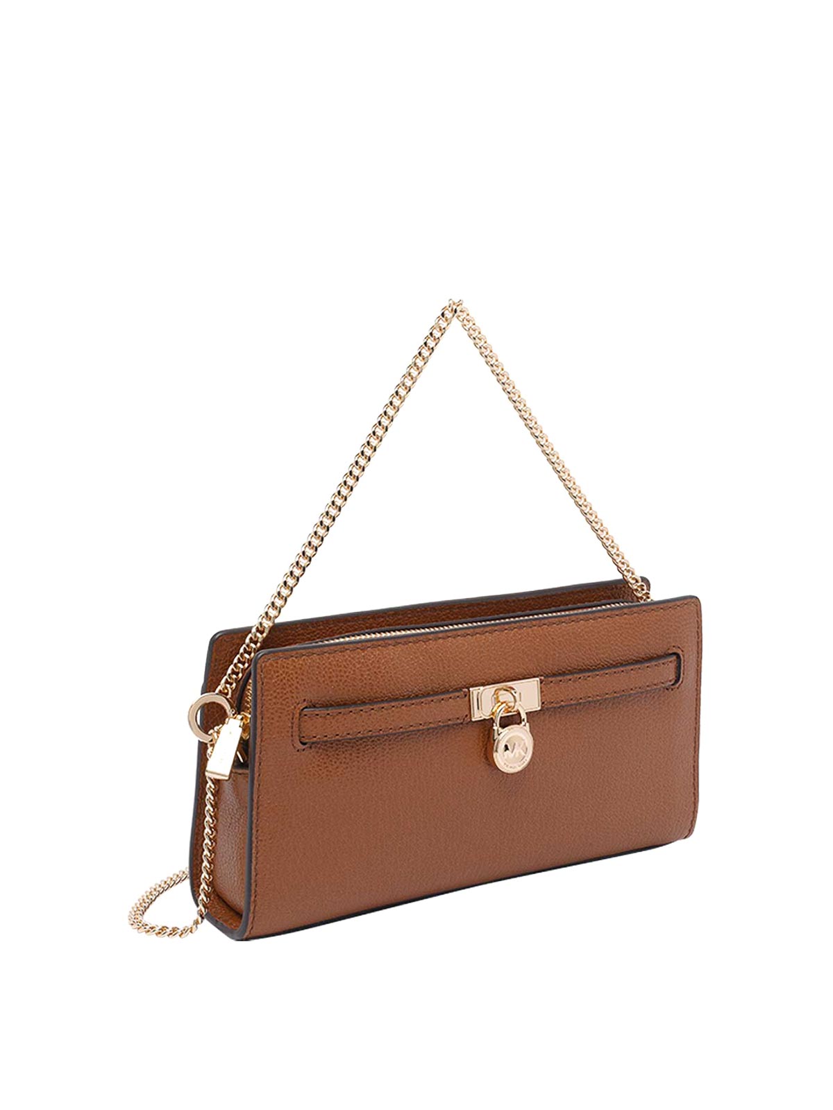 Michael Michael Kors Hamilton Shoulder Bg In Brown