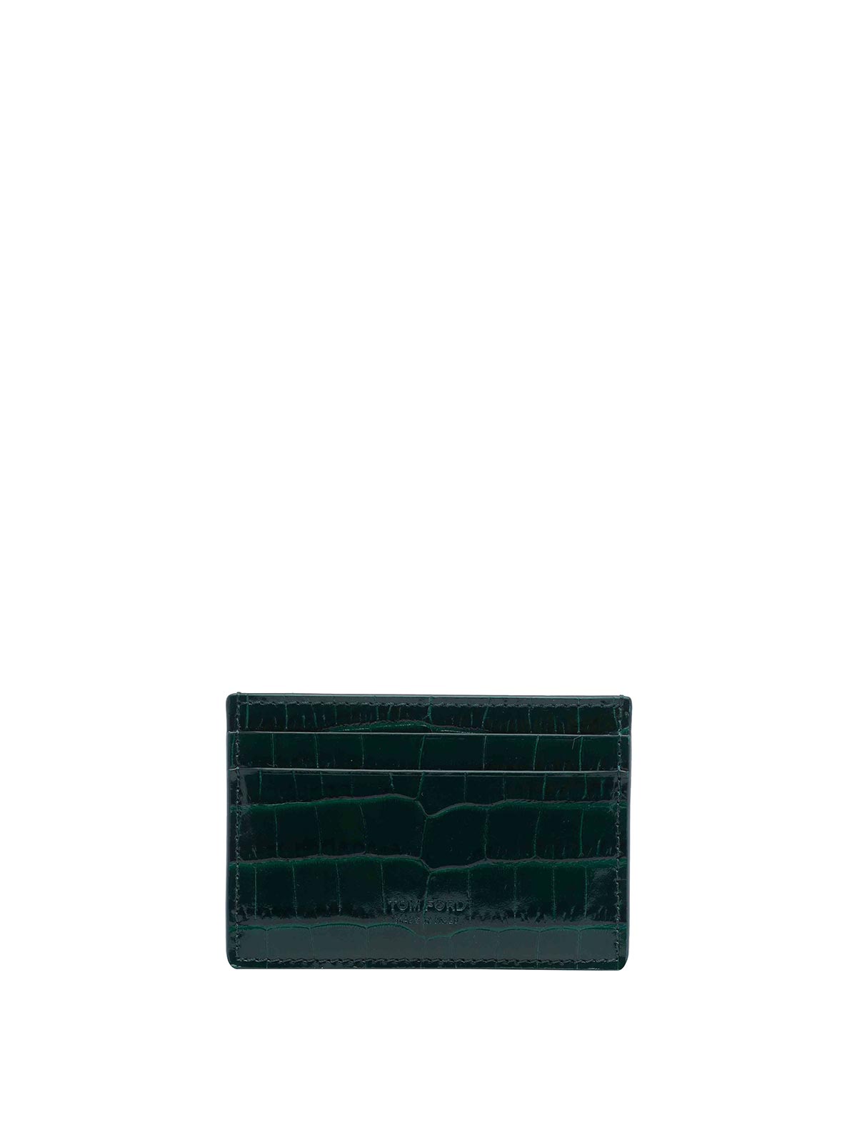 Tom Ford Card Holder In Green