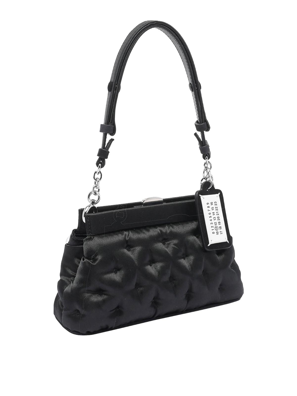 Maison Margiela Small Glam Slam Clutch In Black