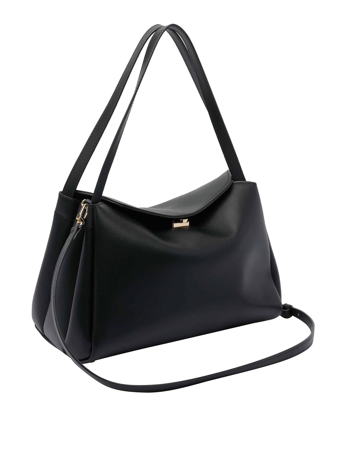 Themoirè Eudora Shoulder Bag In Black