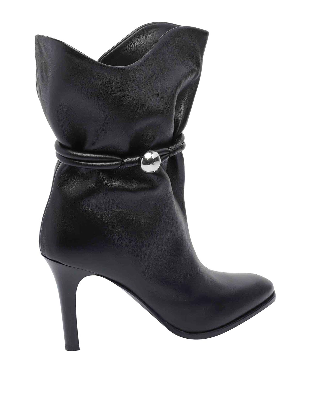 Isabel Marant Black Lolya Pump Booties In Black