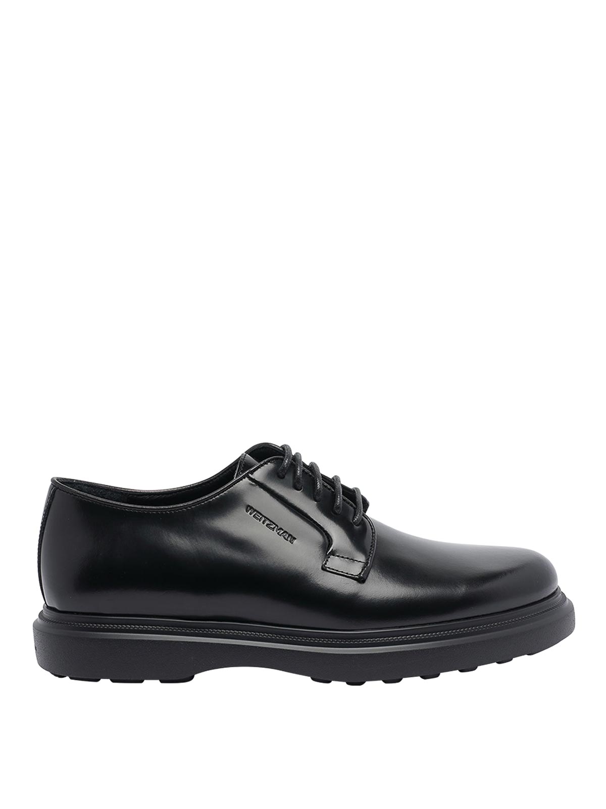 Stuart Weitzman Benson Laced Up Shoes In Black