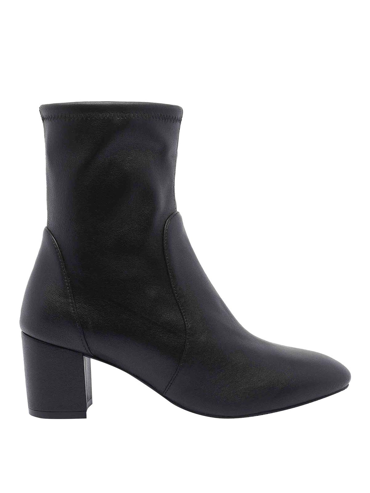 Stuart Weitzman Yuliana Pump Booties In Black