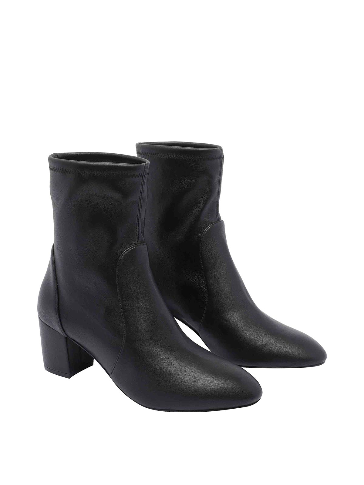 Stuart Weitzman Yuliana Pump Booties In Black