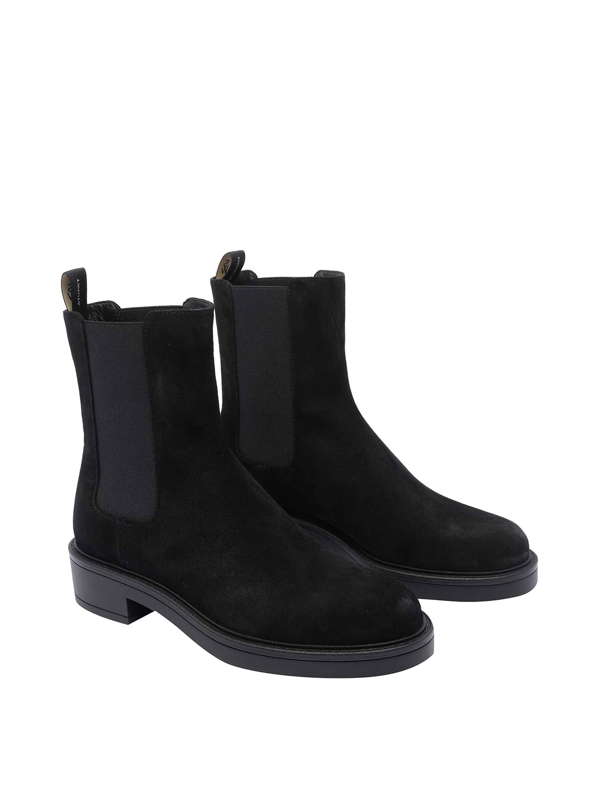 Stuart Weitzman Celia Chelsea Booties In Black