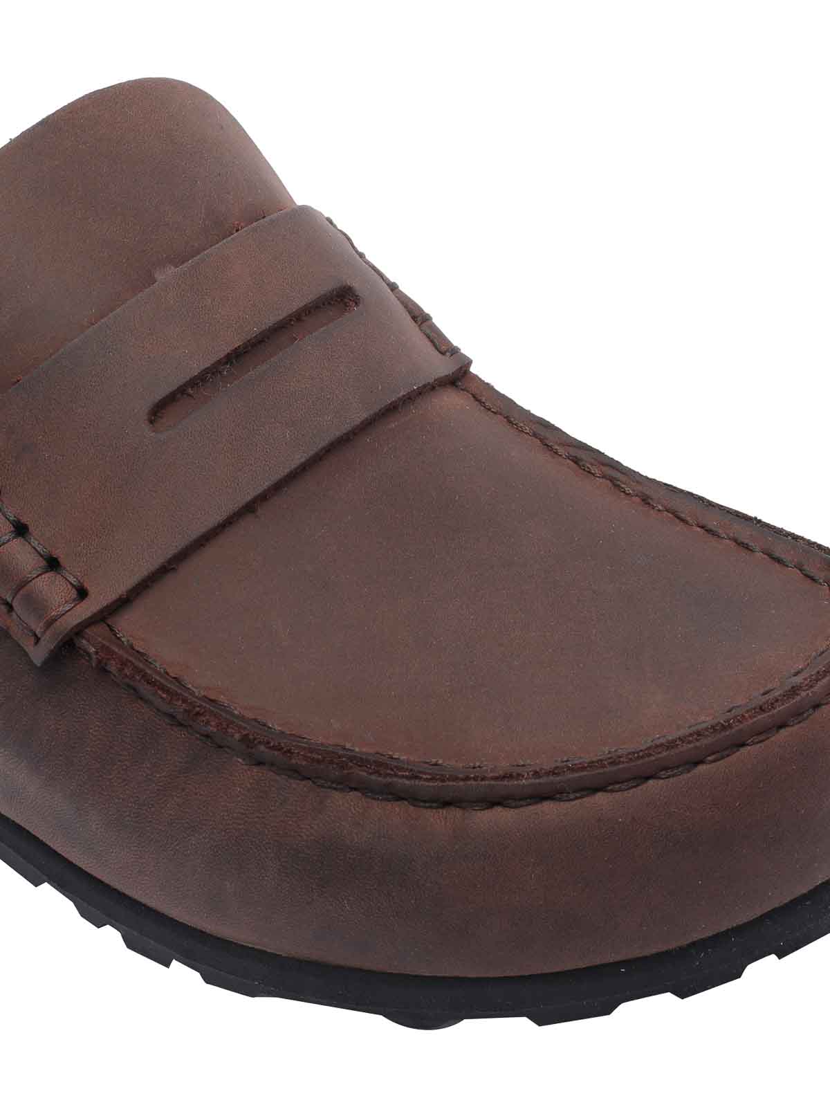 Birkenstock Naples Loafers In Brown
