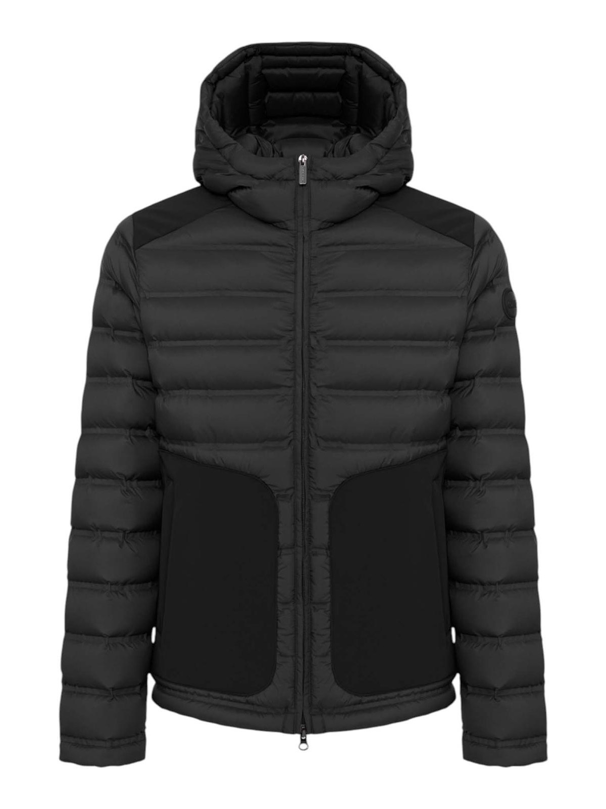 Colmar Originals Waterproof Black Down Jacket In Blue
