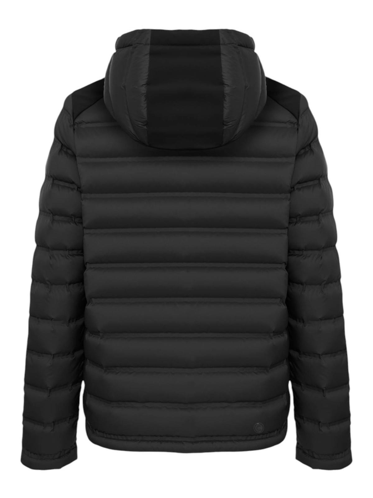 Colmar Originals Waterproof Black Down Jacket In Blue