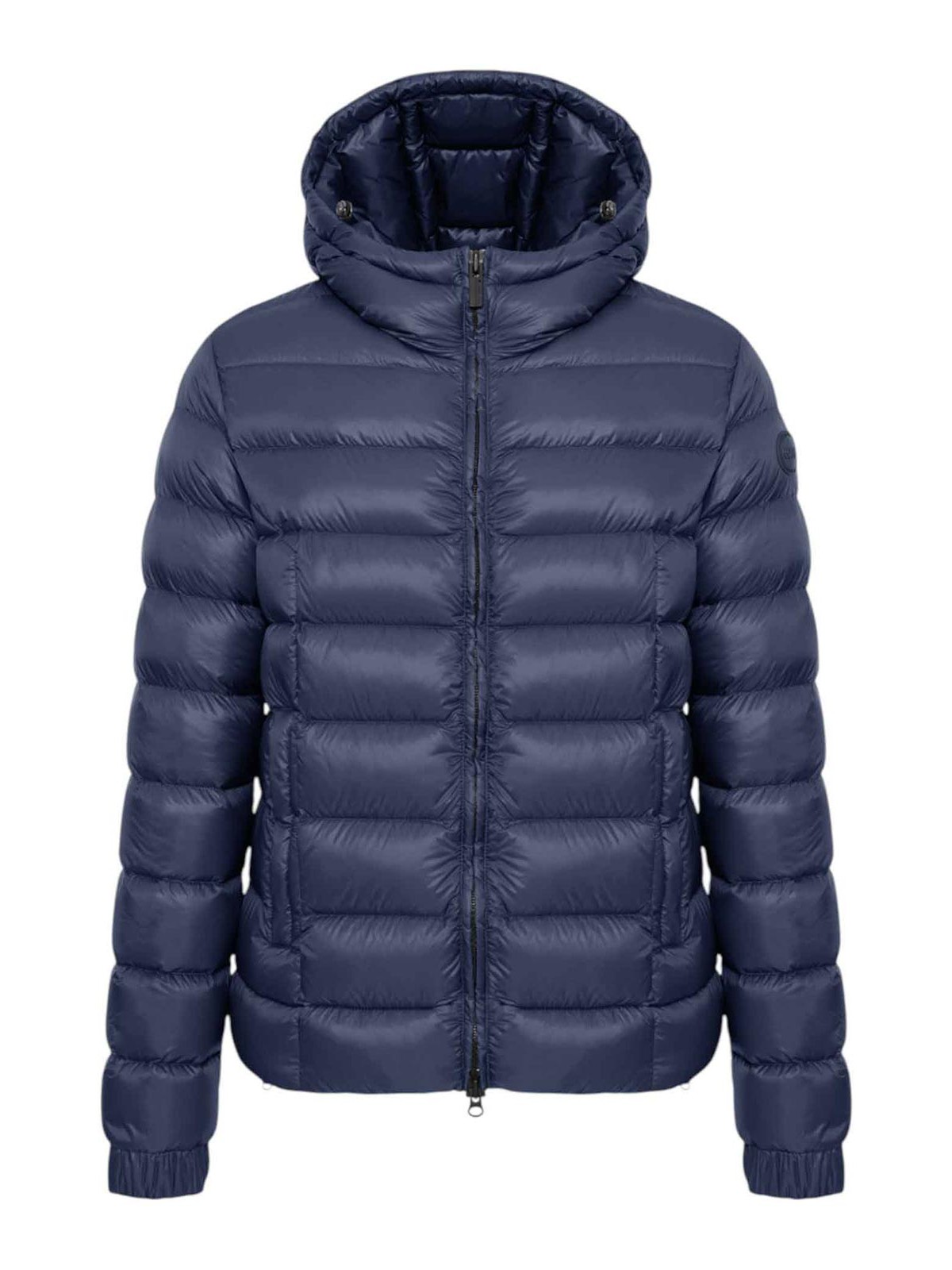 Colmar Originals Blue Hooded Down Jacket In Blue