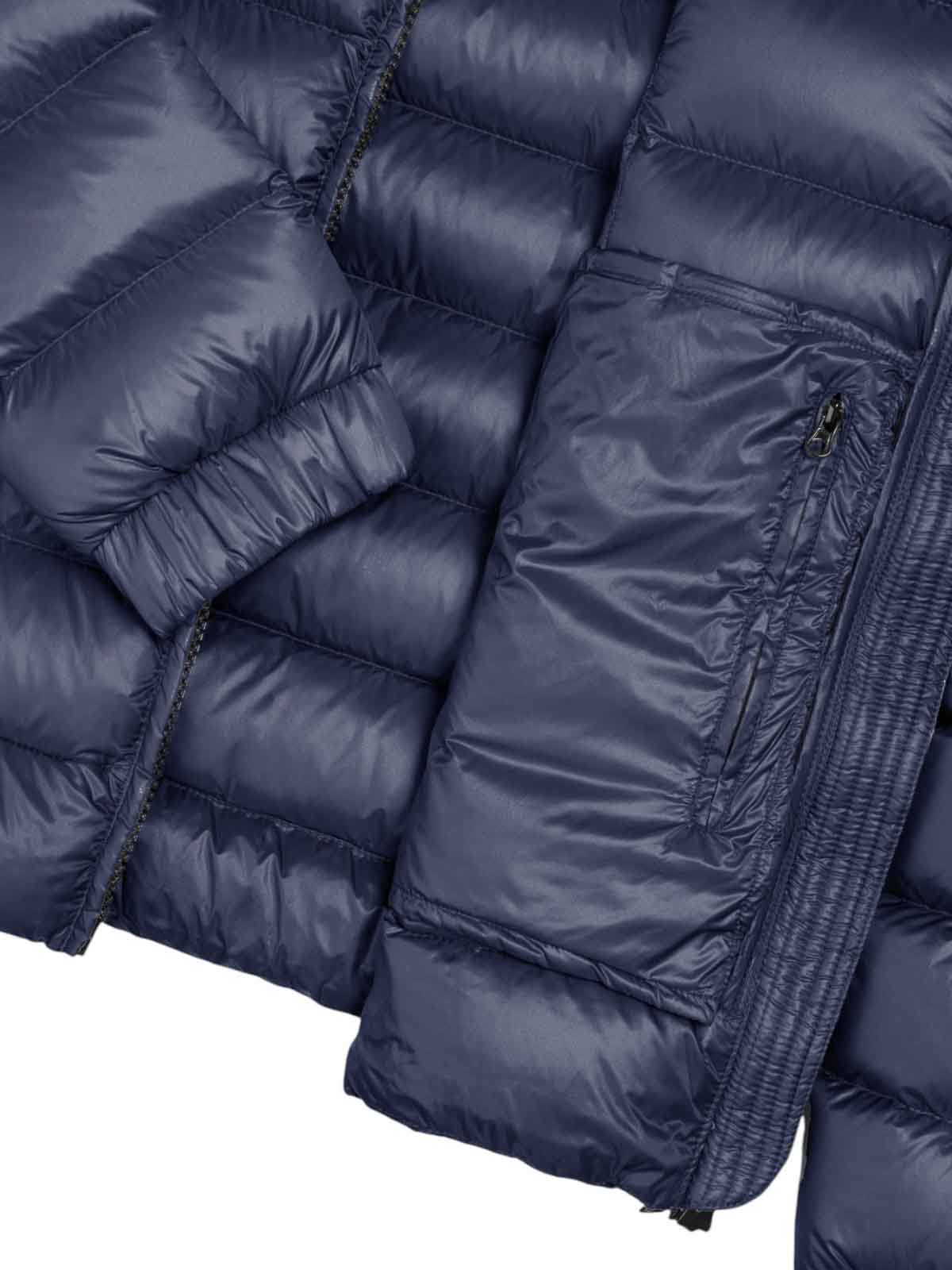 Colmar Originals Blue Hooded Down Jacket In Blue