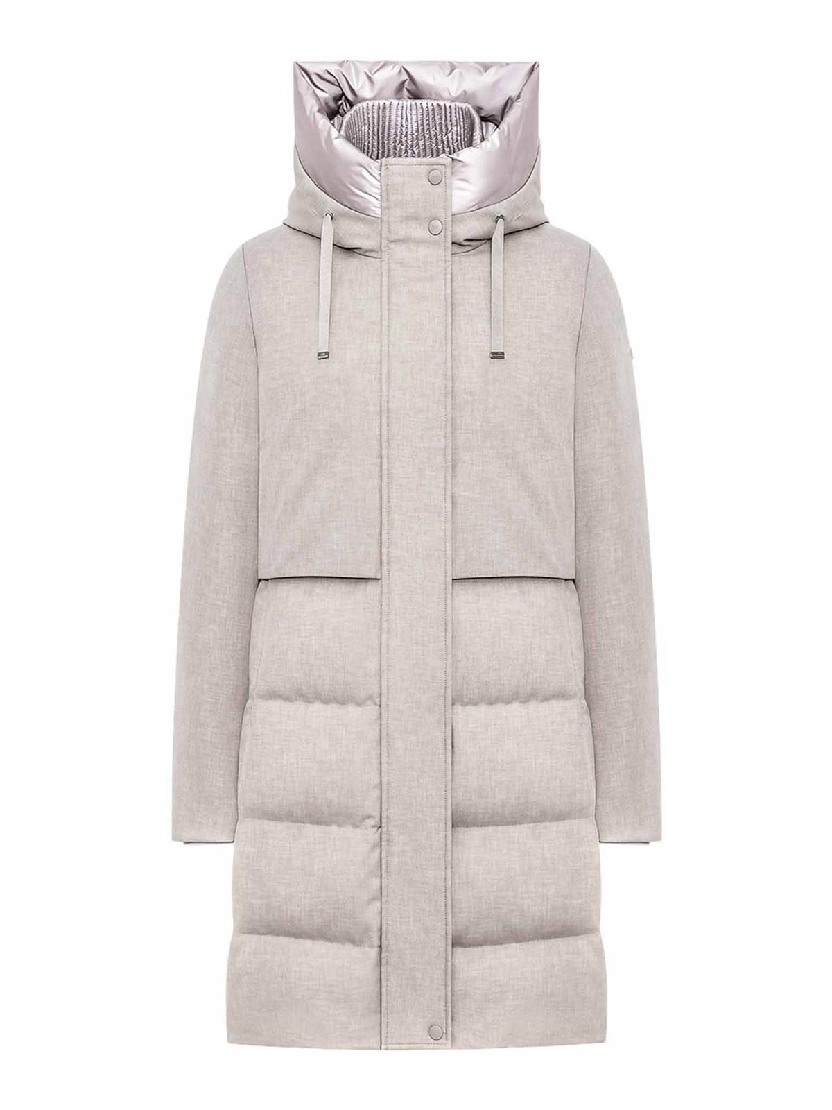 Duno Padded Coat In Nude