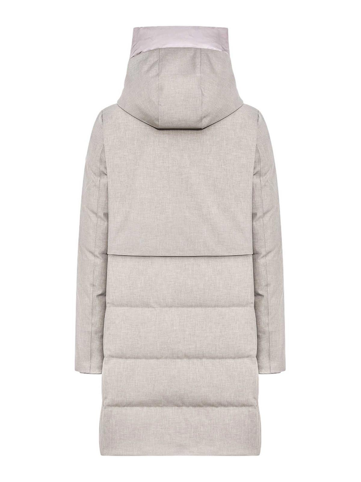 Duno Padded Coat In Nude