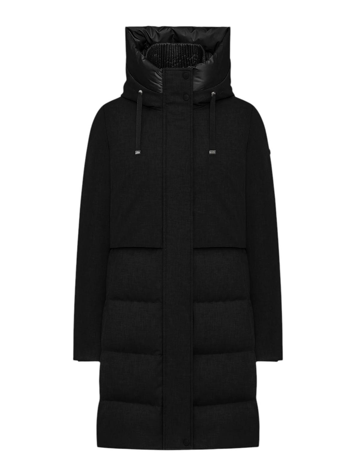 Duno Padded Coat In Black