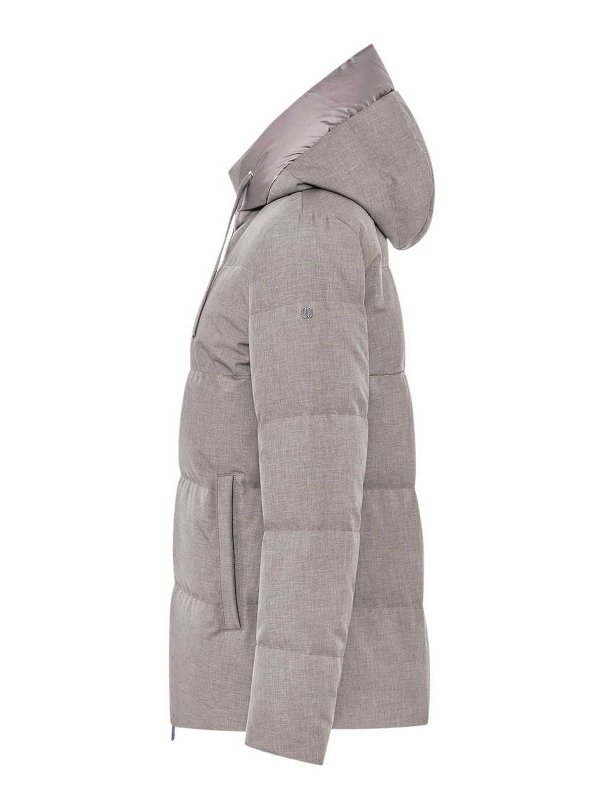 Duno Padded Coat In Nude