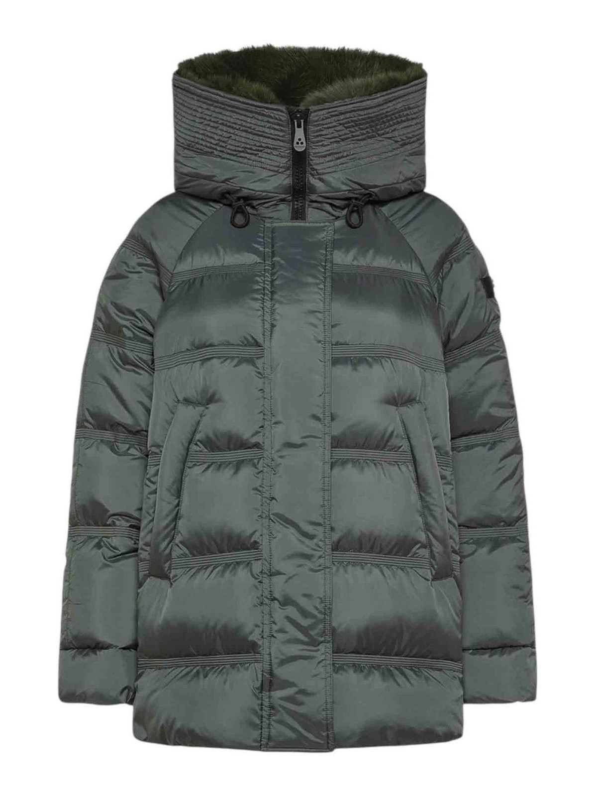 Peuterey Padded Jacket In Gray