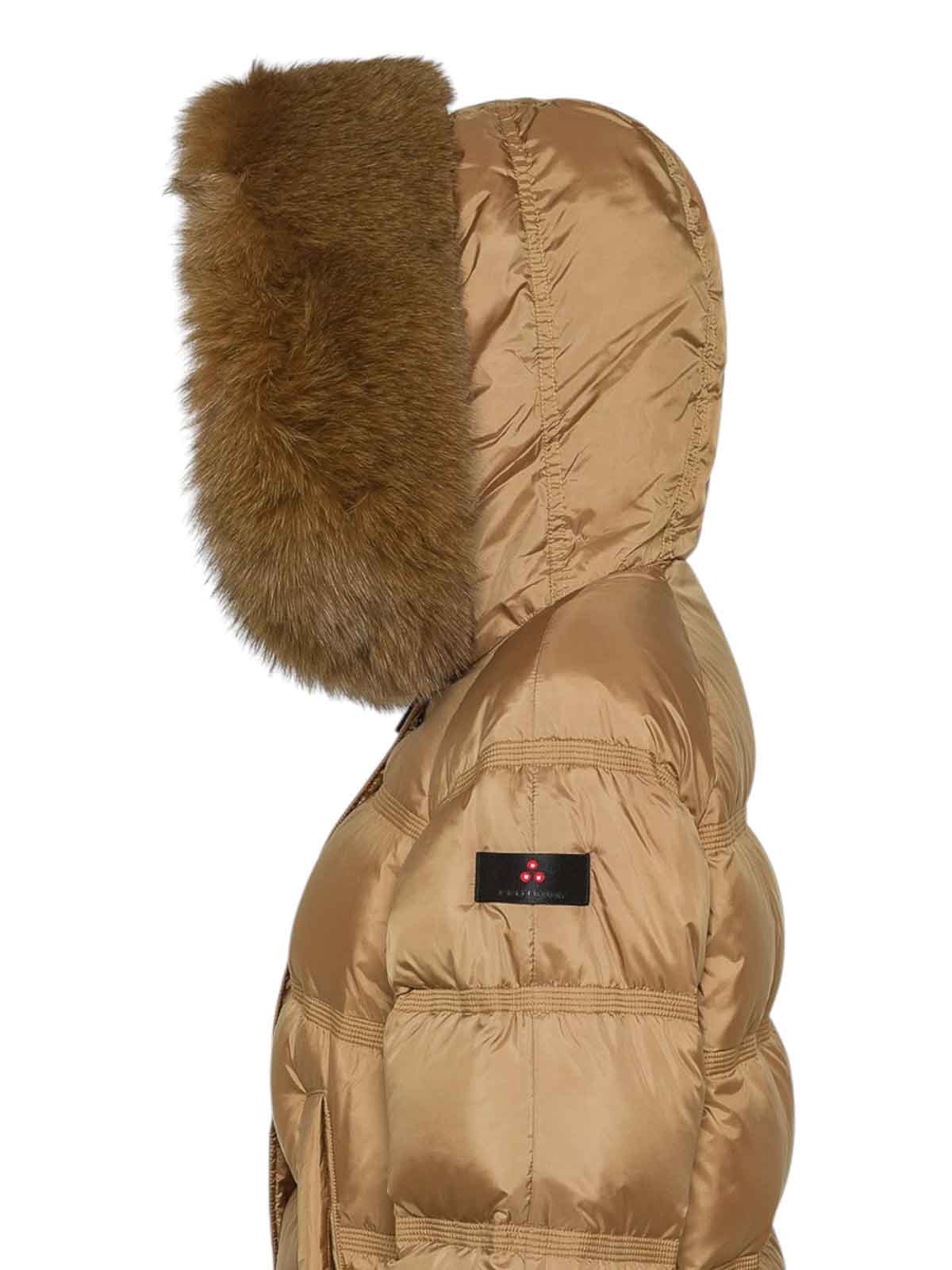 Peuterey Padded Jacket In Brown