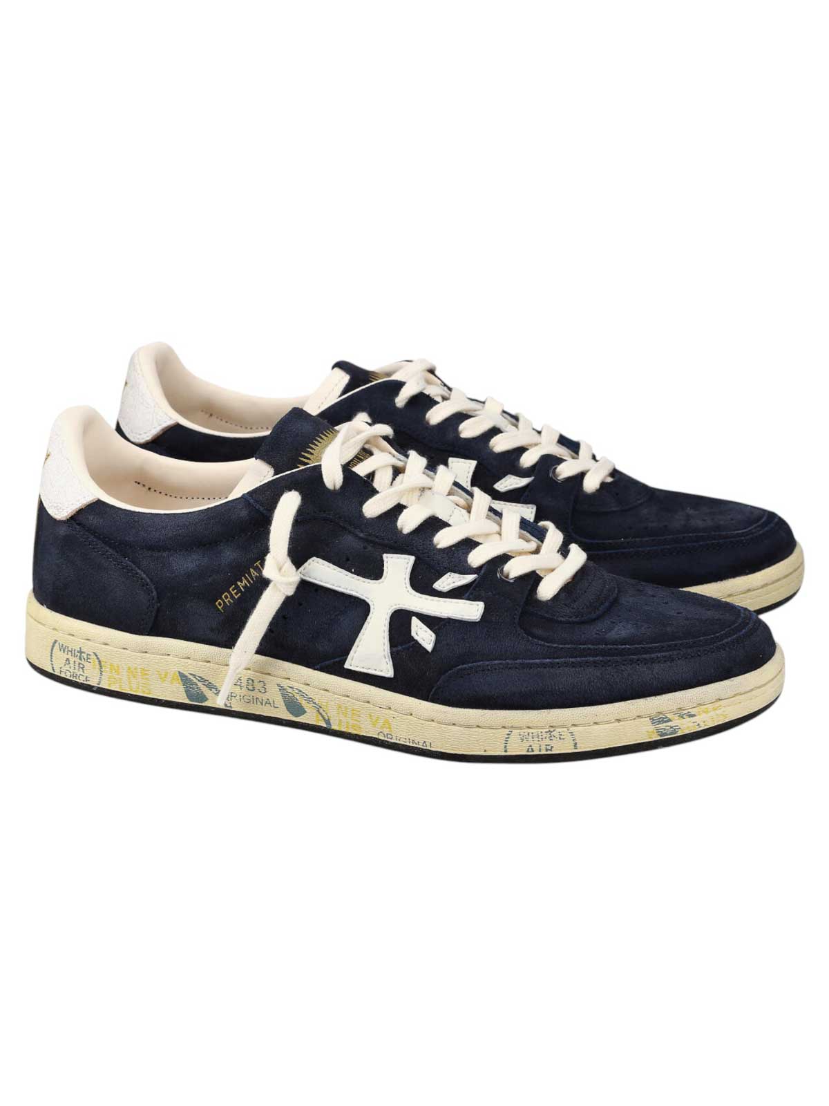 Premiata Sneakers Blu In Blue