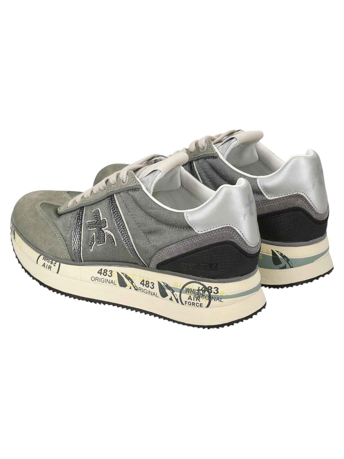 Premiata Sneakers Military Green In Green