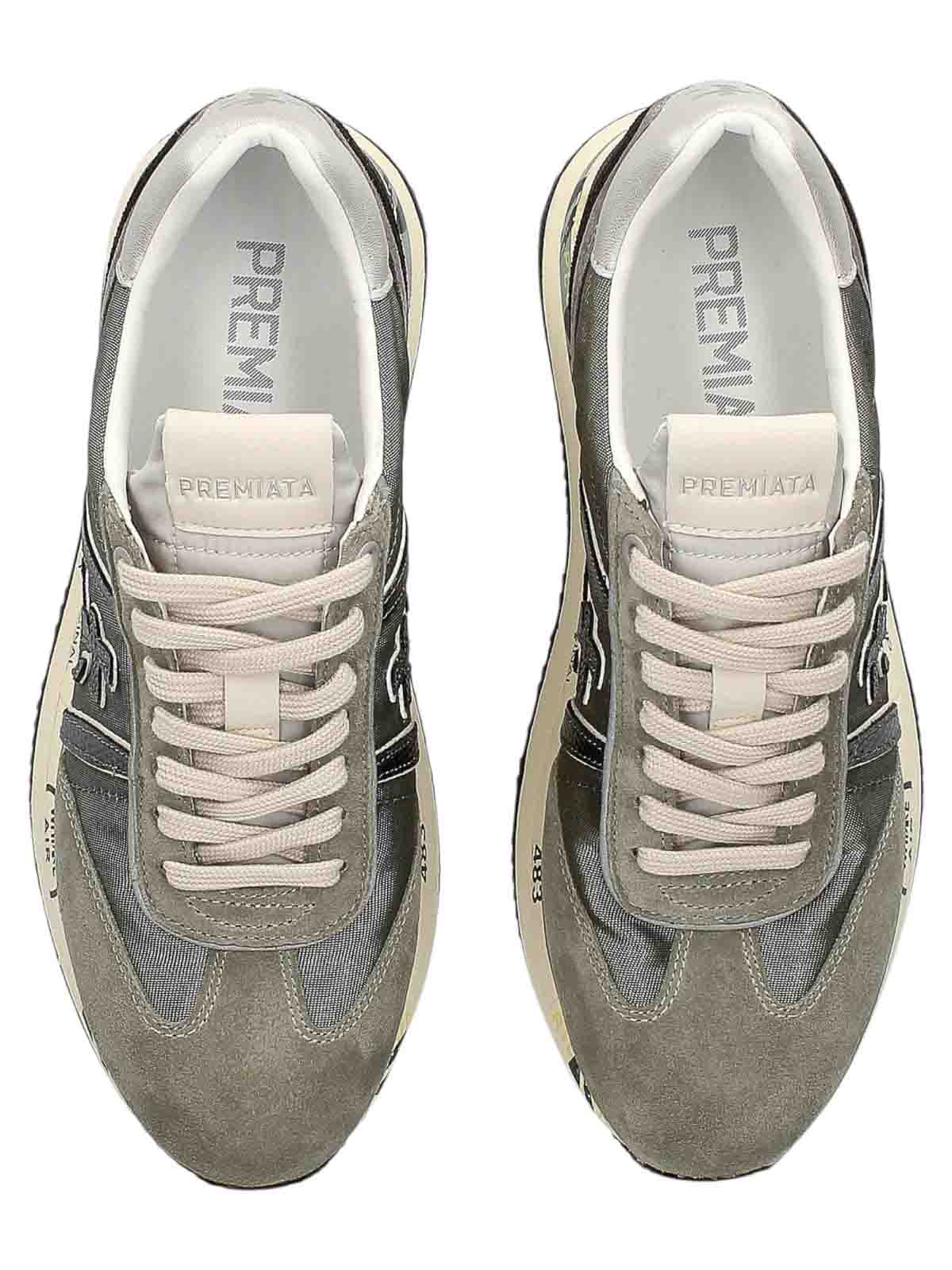 Premiata Sneakers Military Green In Green