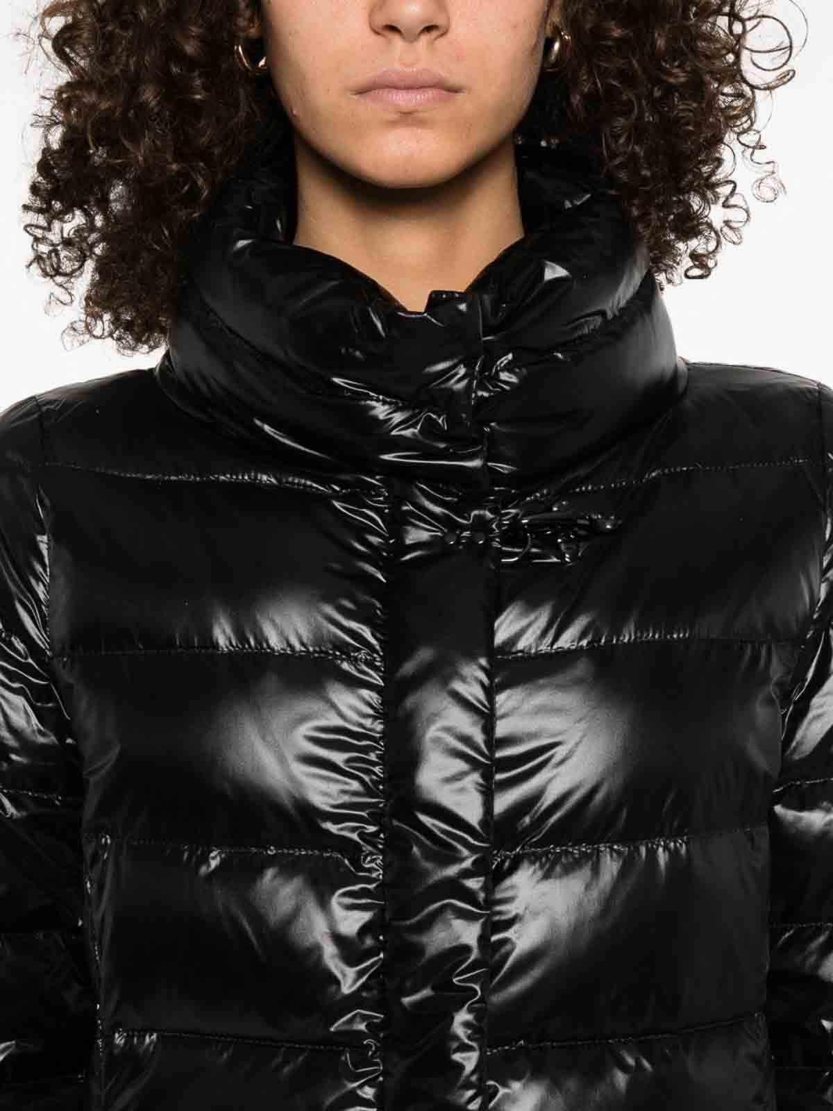 Fay Puffer Jacket In Black