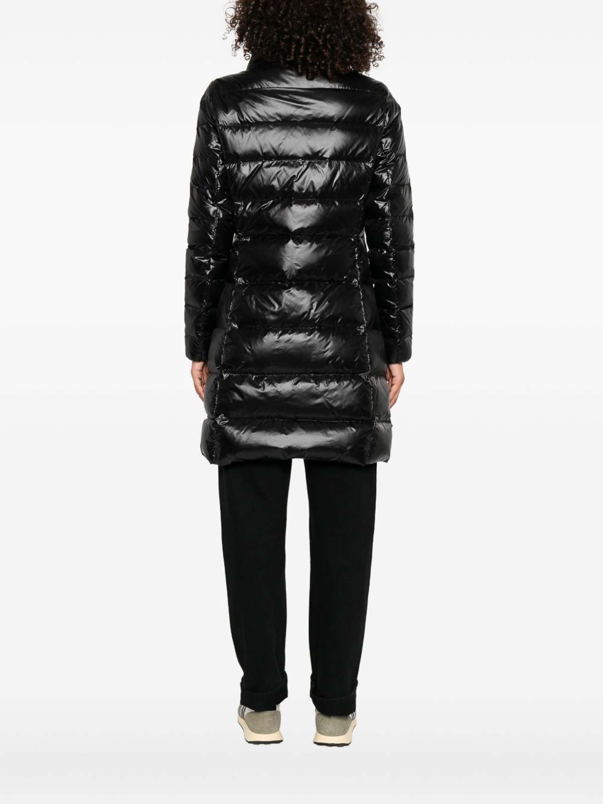 Fay Puffer Jacket In Black