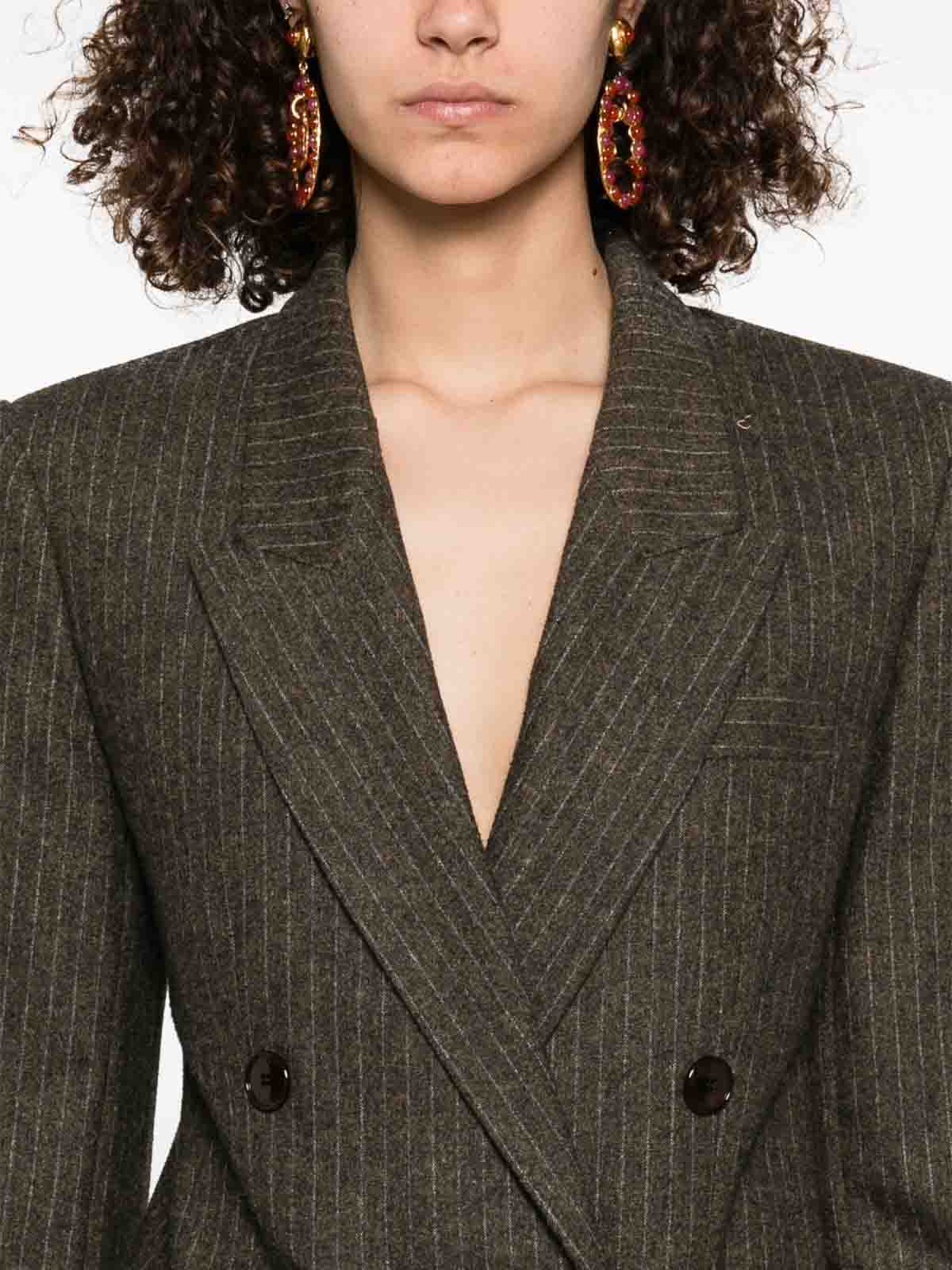 Isabel Marant Jevima Blazer In Brown