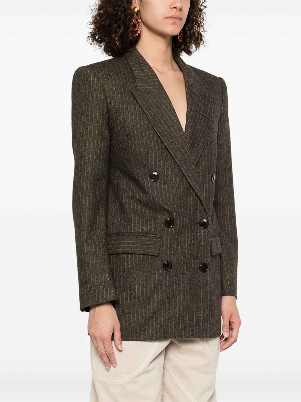 Isabel Marant Jevima Blazer In Brown