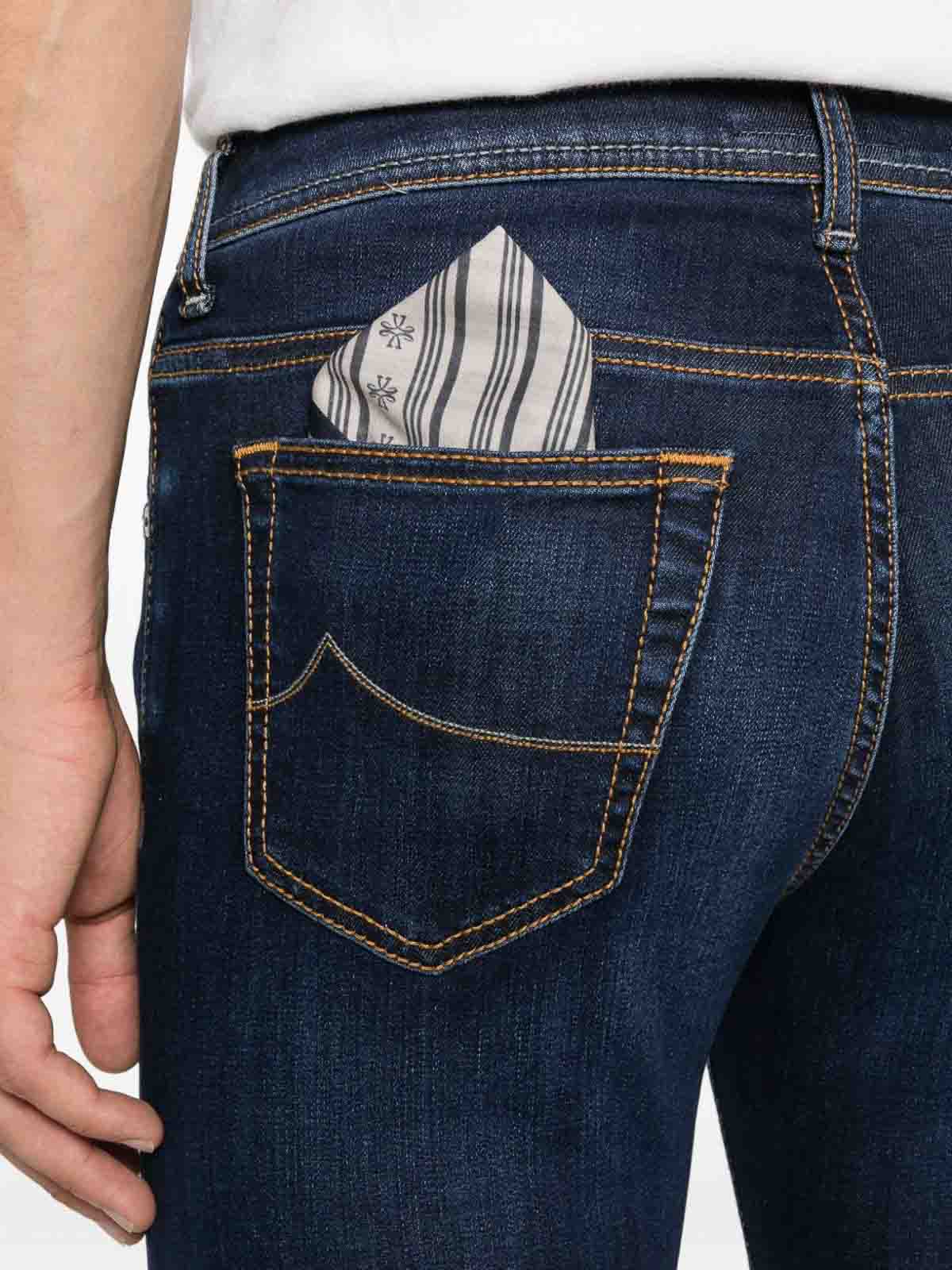 Jacob Cohen Five-pocket Regular Jeans In Blue