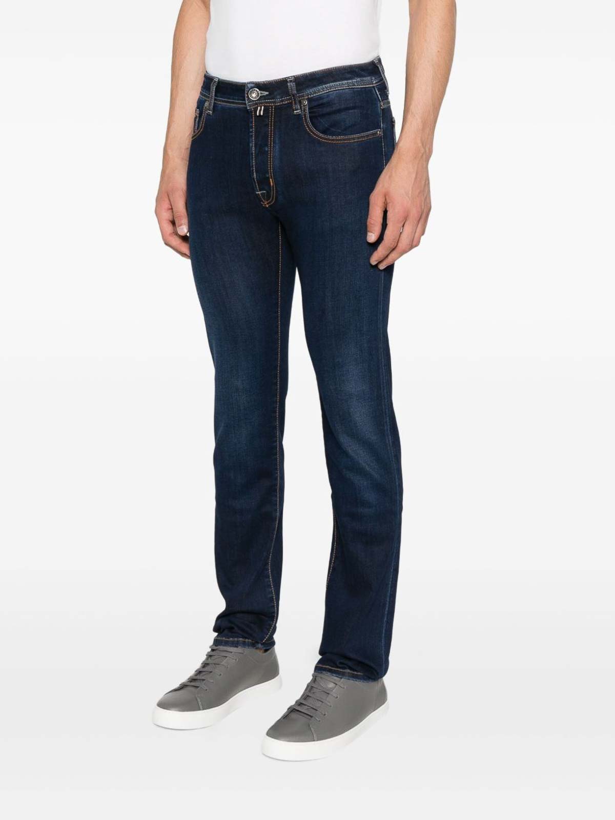 Jacob Cohen Five-pocket Regular Jeans In Blue