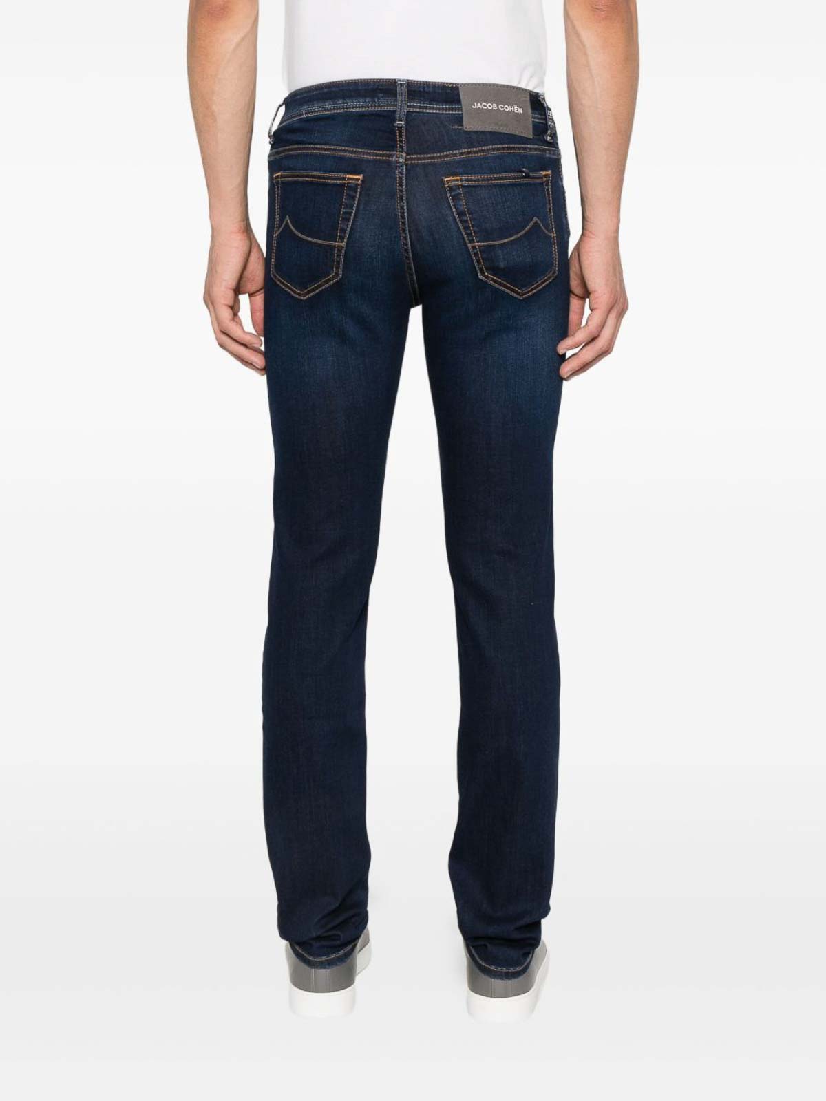 Jacob Cohen Five-pocket Regular Jeans In Blue