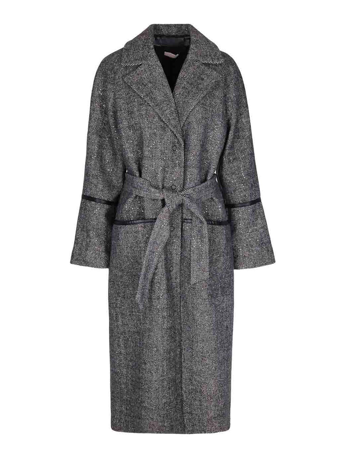 Liu •jo Coat In Gray
