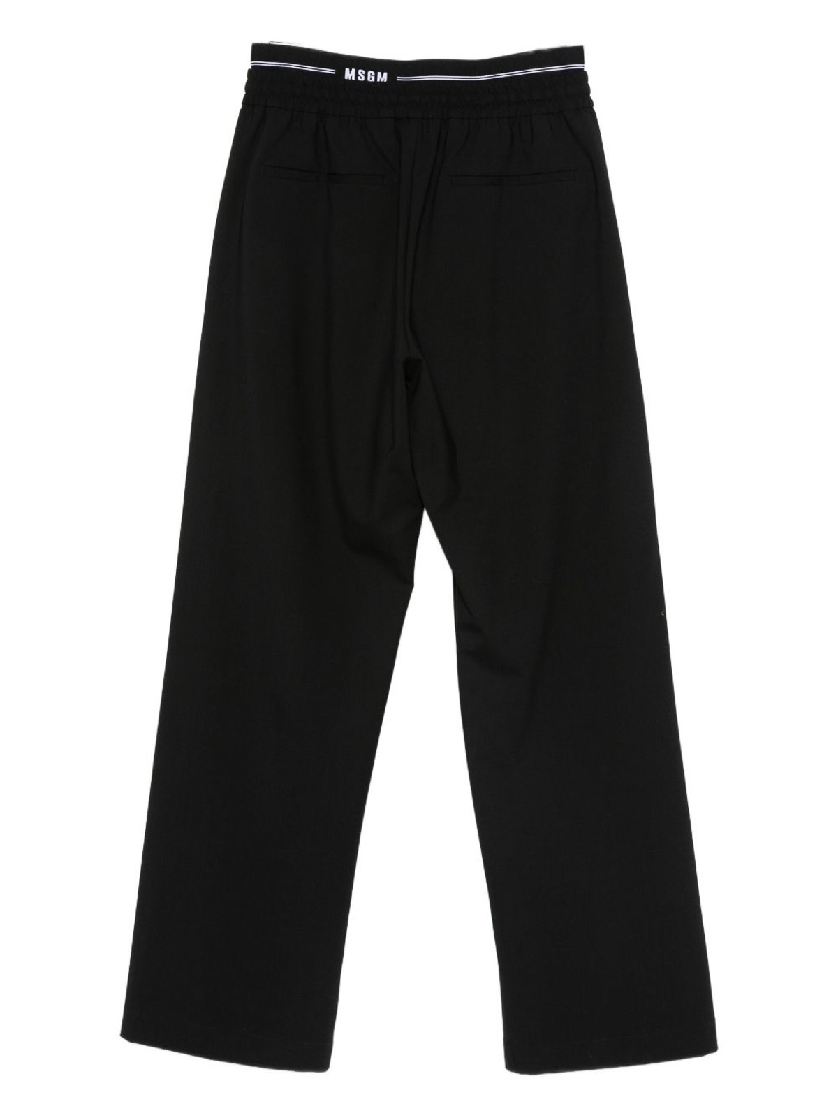 Msgm Pants In Black
