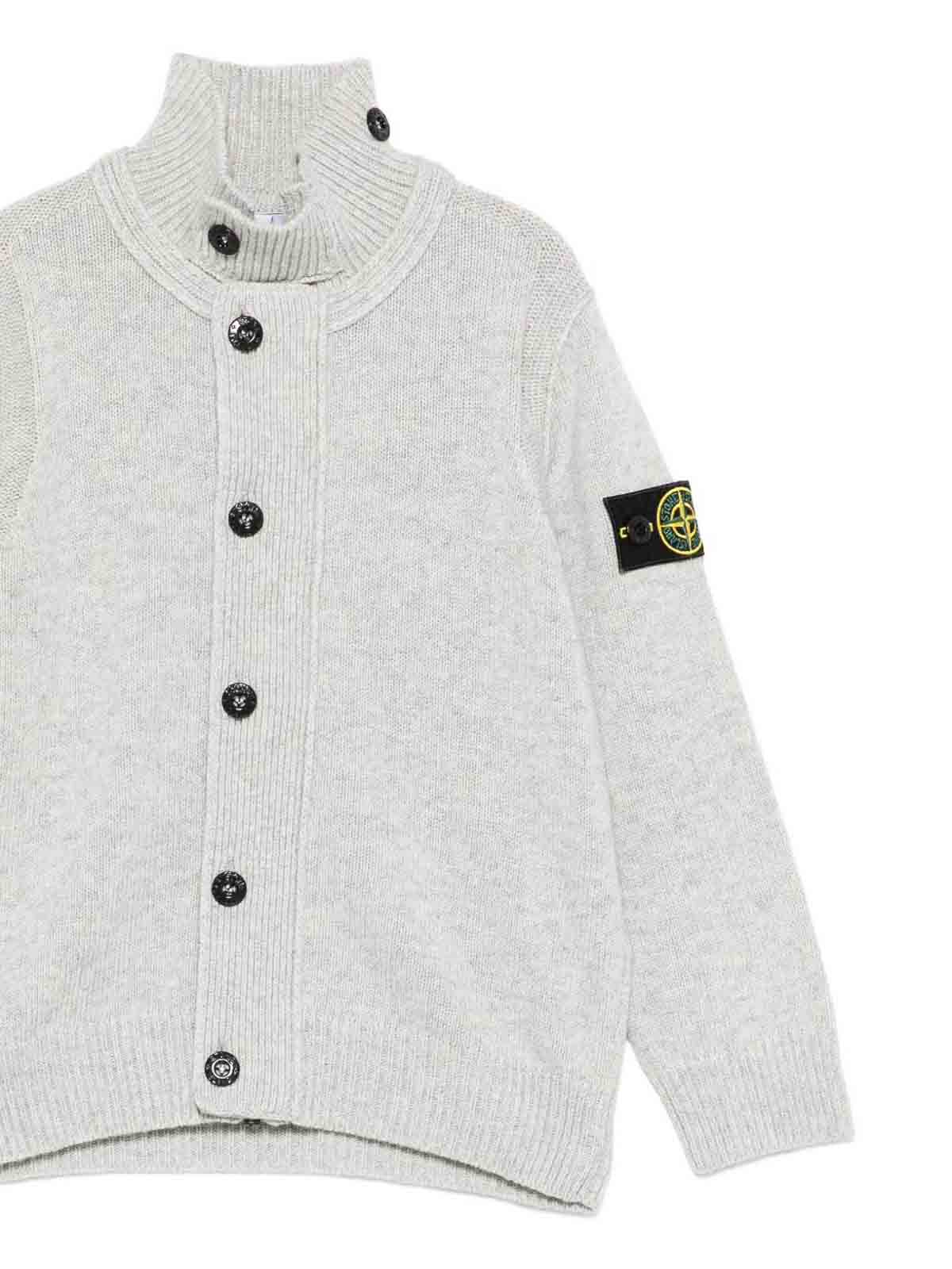 Stone Island Knitted Cardigan With Buttons|K2S165100003S00M1V0M64