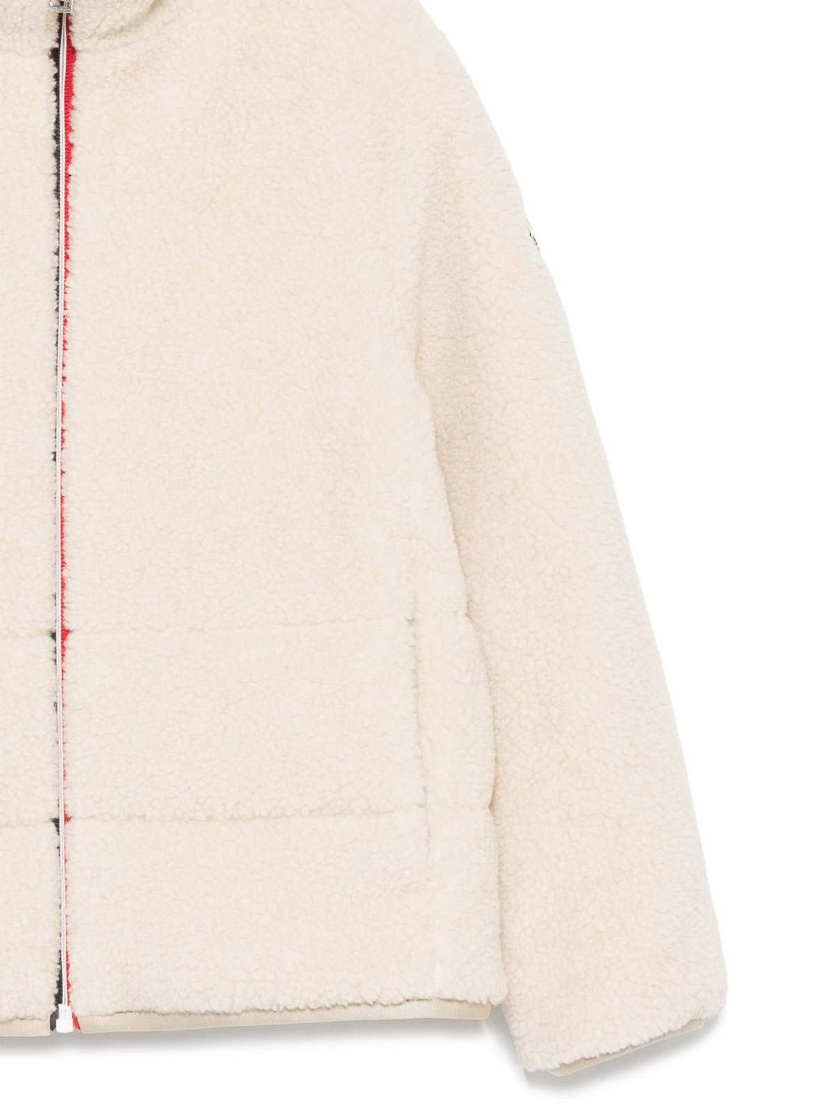 Moncler Bomber Jacket In Neutral