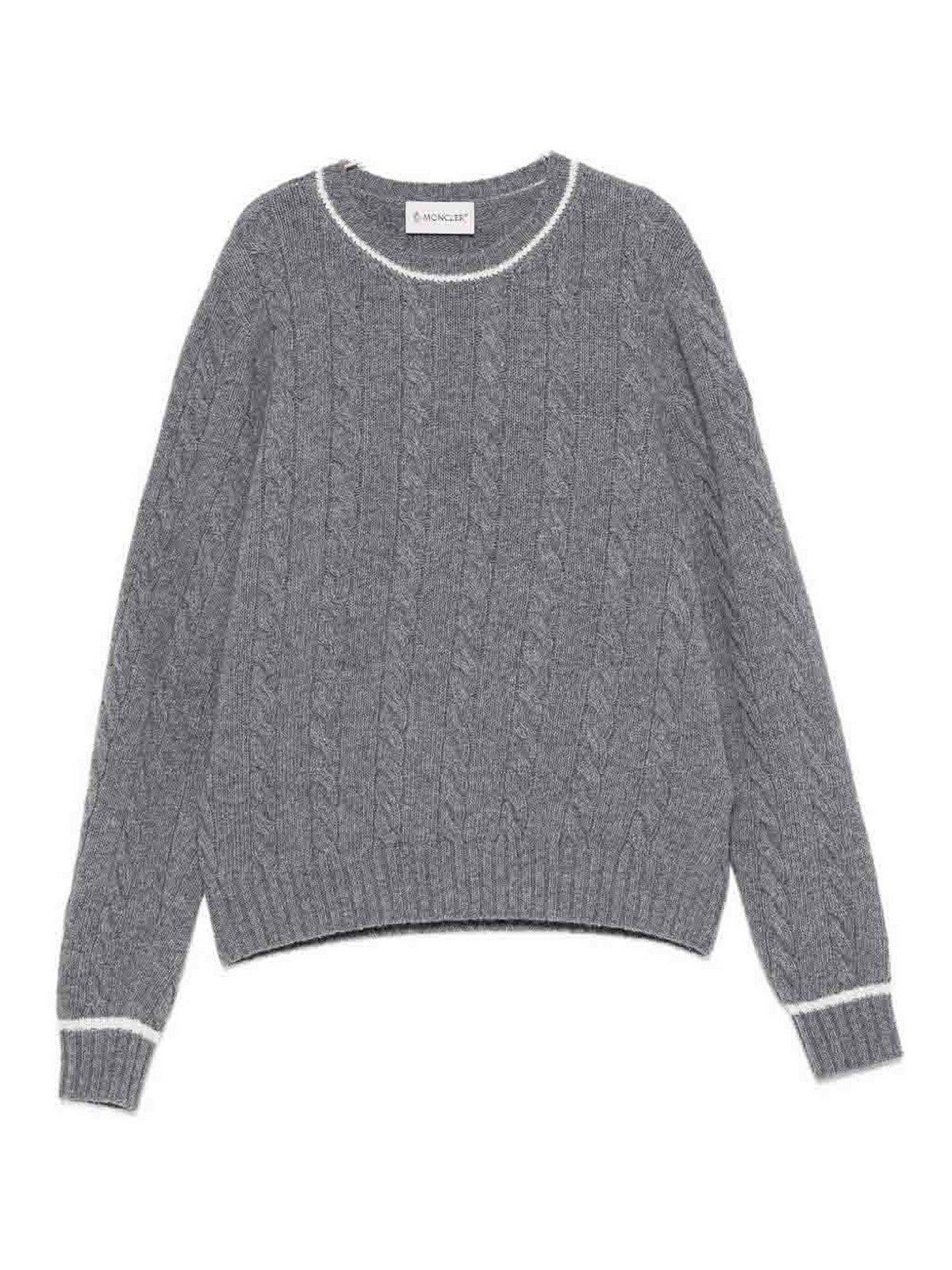 Moncler Kids' Sweater In Gray