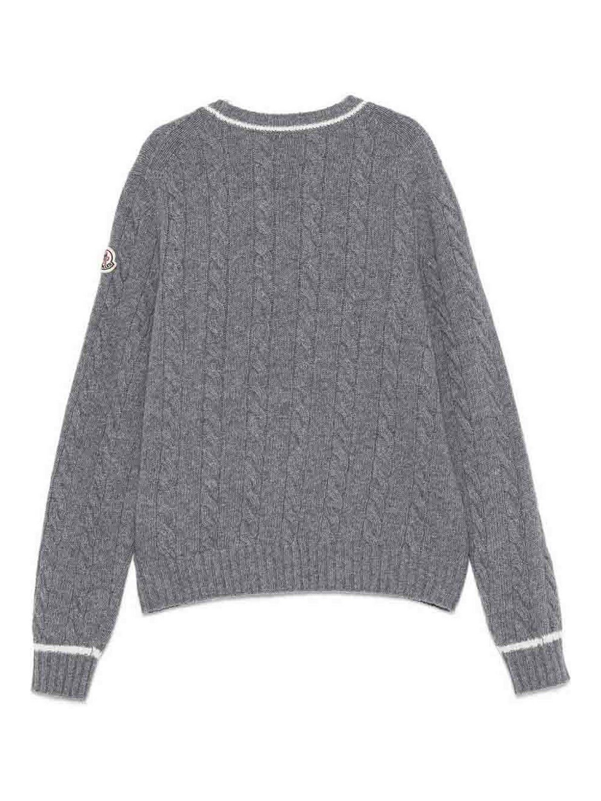 Moncler Sweater In Gray