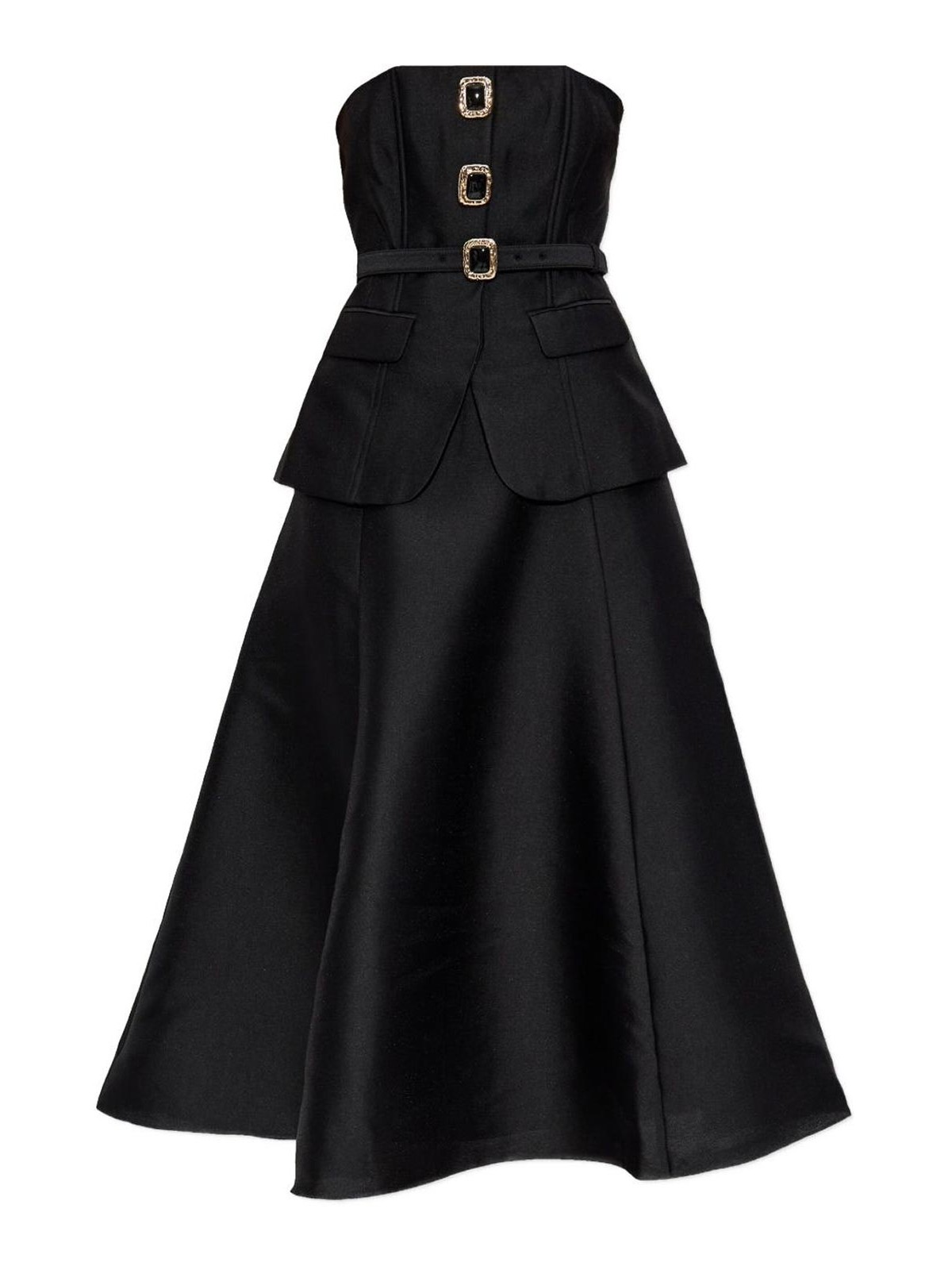 Self-portrait Dress In Black