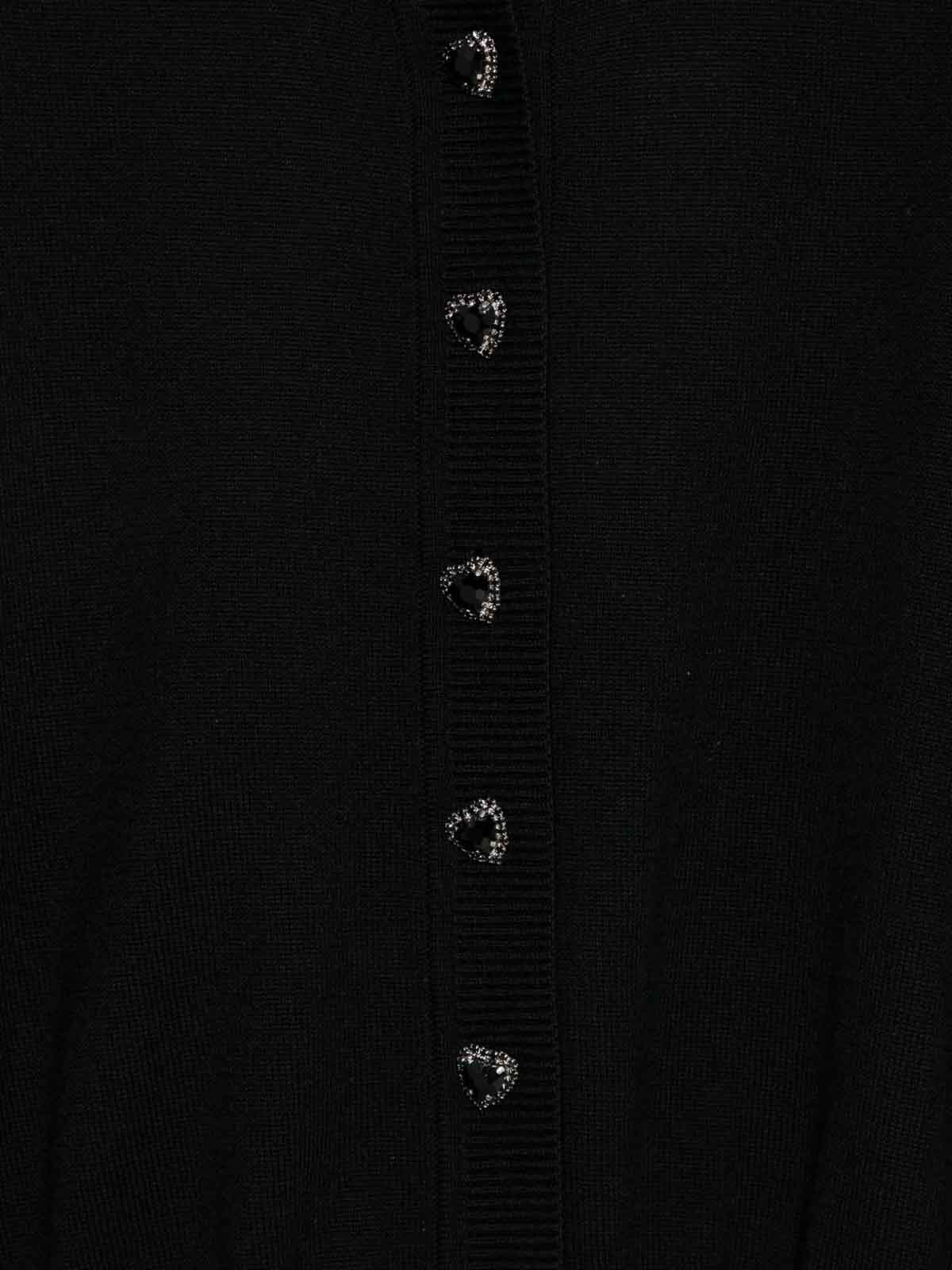 Zimmermann Wool Cardigan In Black