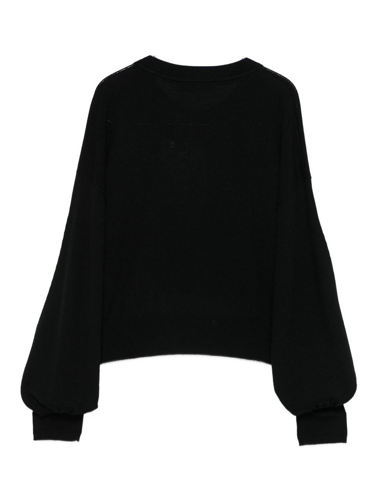 Zimmermann Wool Cardigan In Black