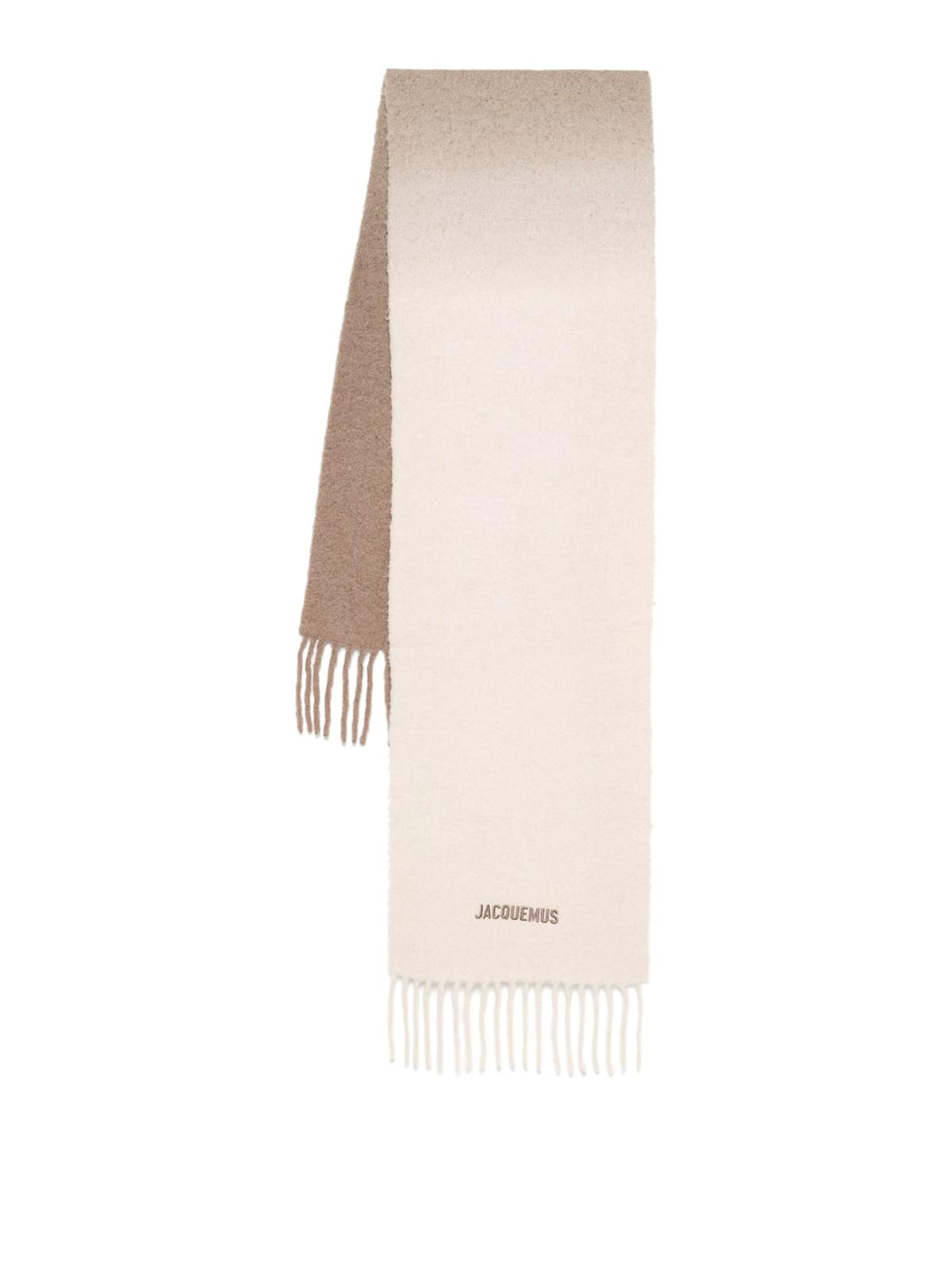 Jacquemus Scarf In Neutral