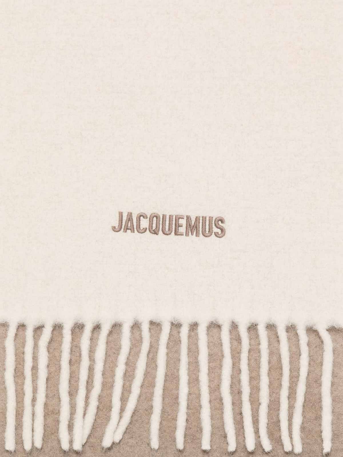 Jacquemus Scarf In Neutral